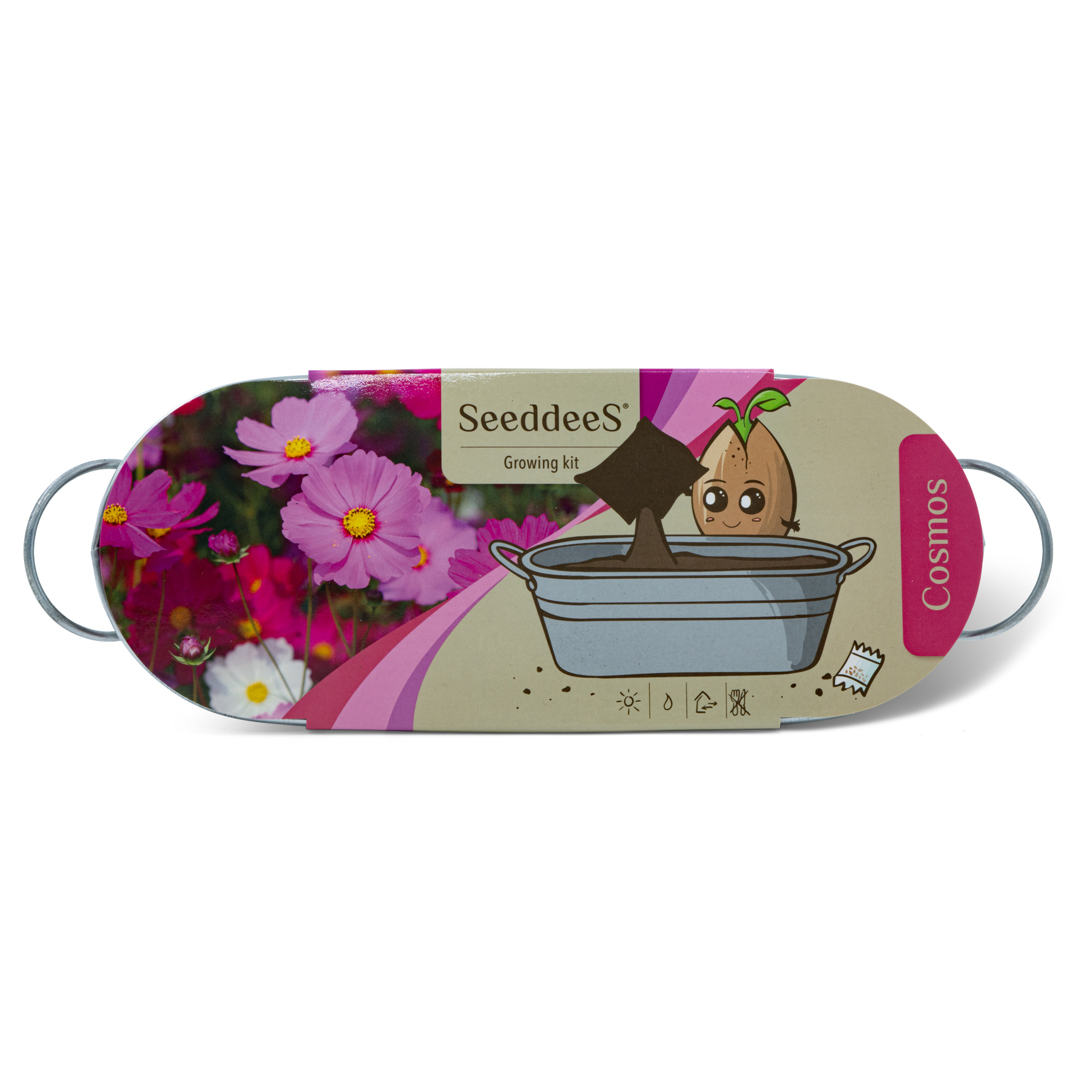 SeeddeeS kweekset zinken teil - Cosmos